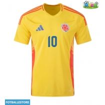 Colombia James Rodriguez #10 Hjemmedrakt Copa America 2024 Kortermet